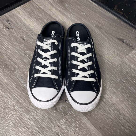 Converse Chuck Taylor All Star Dainty Mule Slip Black Sz 7.5 - Picture 2 of 11